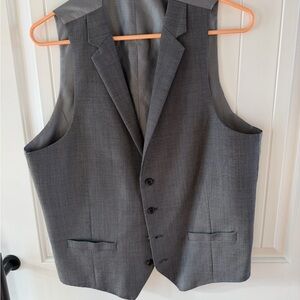 Men's Gray Suit Vest
